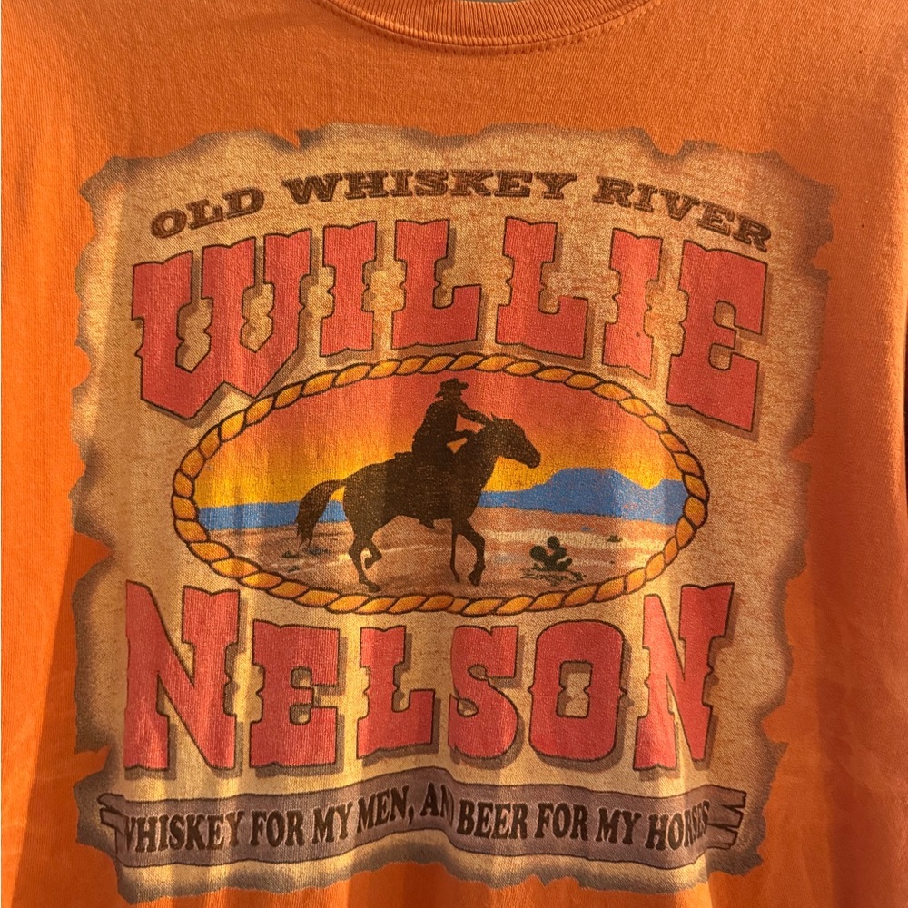 Willie Nelson vintage tshirt - Picture 2 of 4
